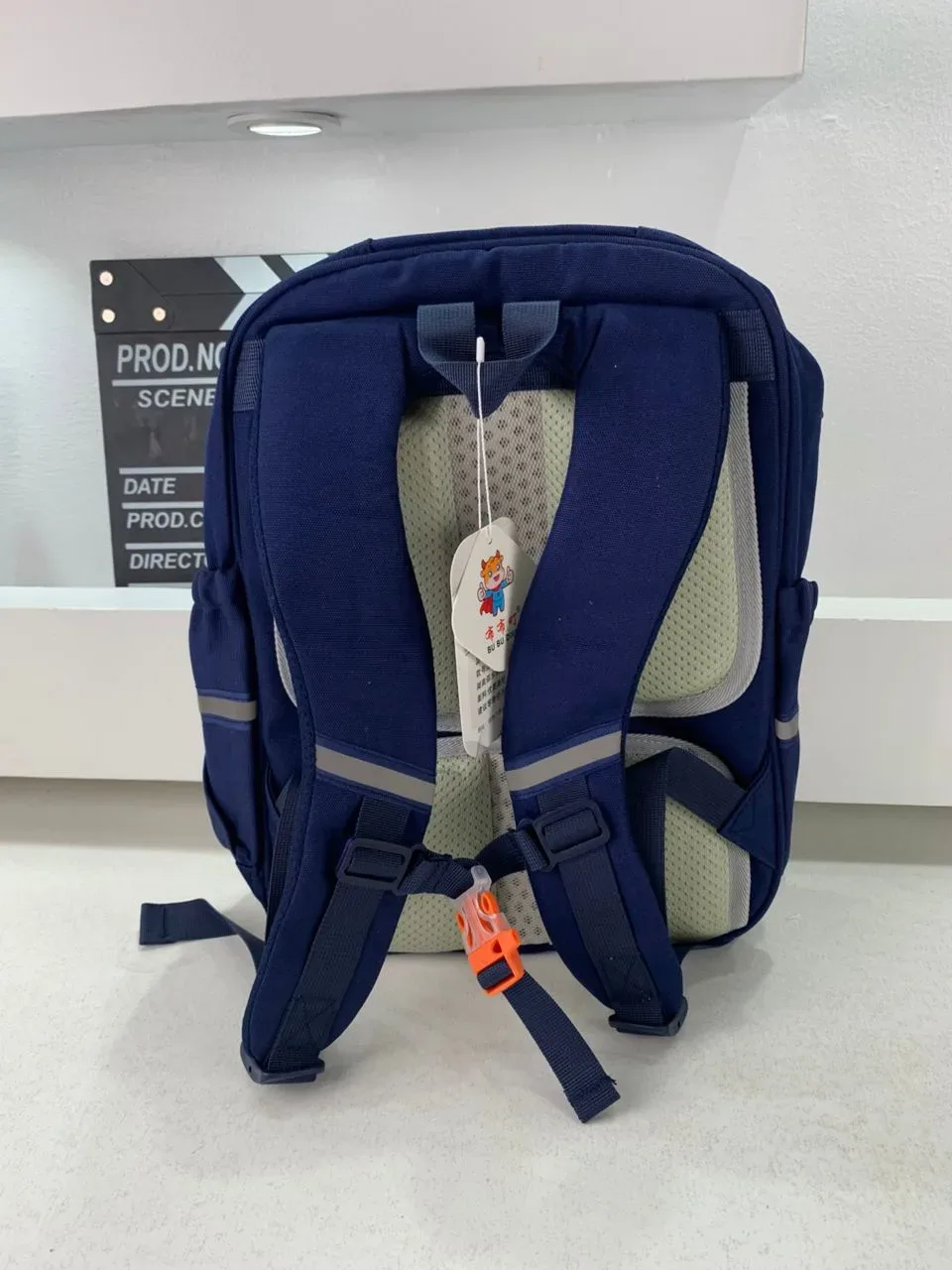 Sac à Dos Scolaire Orthopédique pour Enfants Xiao Wang Ya Bleu et Vert – محفظة مدرسية للأطفال أزرق وأخضر