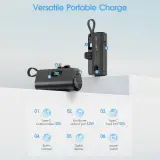 Mini Power Bank Portable Anker 10W 5000mAh avec Connecteur Direct - باور بانك مصغر ومحمول