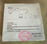 Adaptateur Type C vers HDMI 8k @ 60Hz 4K @ 120Hz, câble HDTV convertisseur TV.