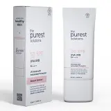 Crème solaire The Purest Solutions enrichie en antioxydants pour peaux à imperfections, FPS 50+