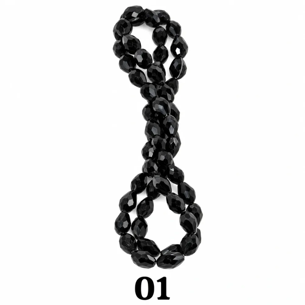 Cristal Goute 8*11 Qty:10 fil