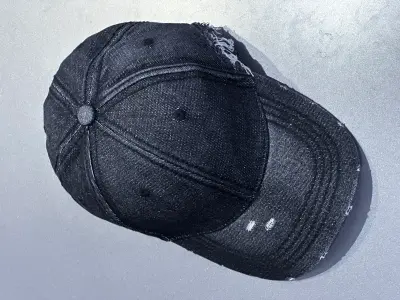 كاسكيطة جينز Vintage اسود