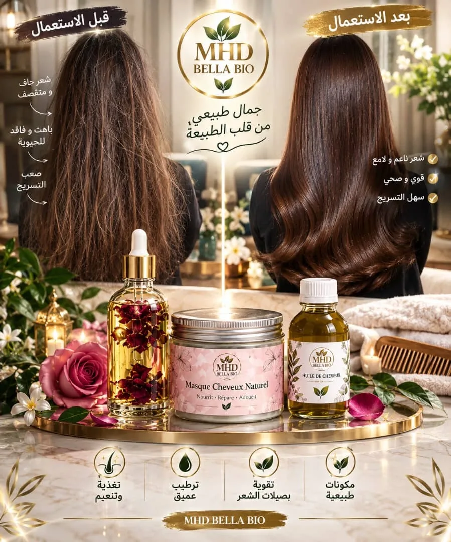 زيت تطويل الشعر وملا الفراغات