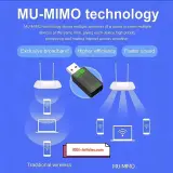 Adaptateur USB AX900 WIFI6 et Bluetooth 5.4.2, double bandes