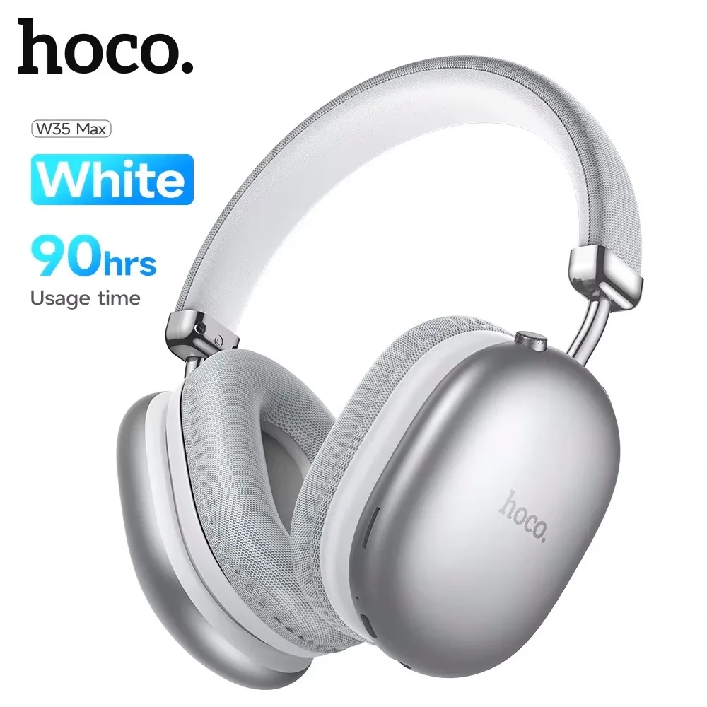 سماعات رأس لاسلكية من Hoco - بطارية تدوم ل90 ساعة - W35 MAX