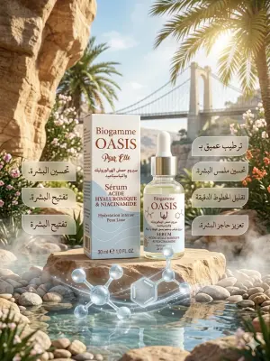 Sérum Acide Hyaluronique & Niacinamide – Biogamme Oasis