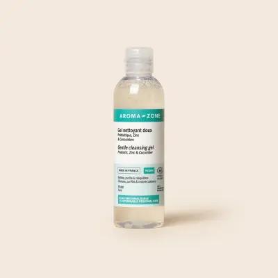 Gel nettoyant doux Prébiotique, Zinc & Concombre