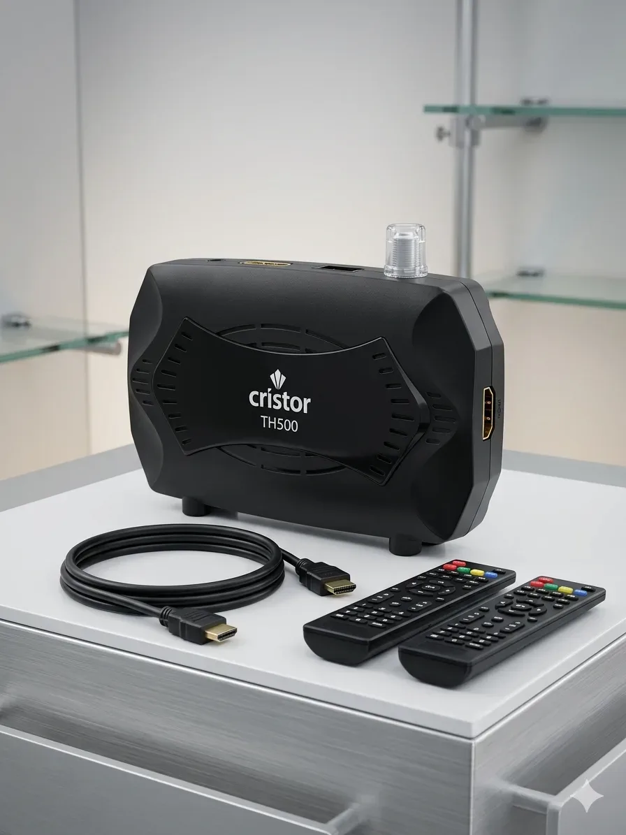 جهاز Cristor TH500 جهاز استقبال فضائي رقمي