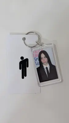 Porte clés photo billie eilish