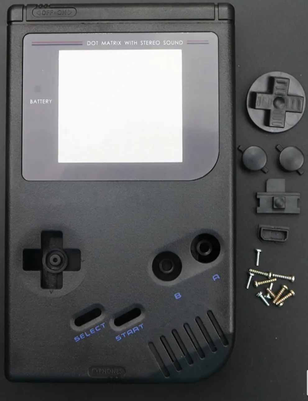 Carcasse GameBoy DMG – Restauration et Customisation