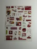 Water proof hello kitty stickers sheet