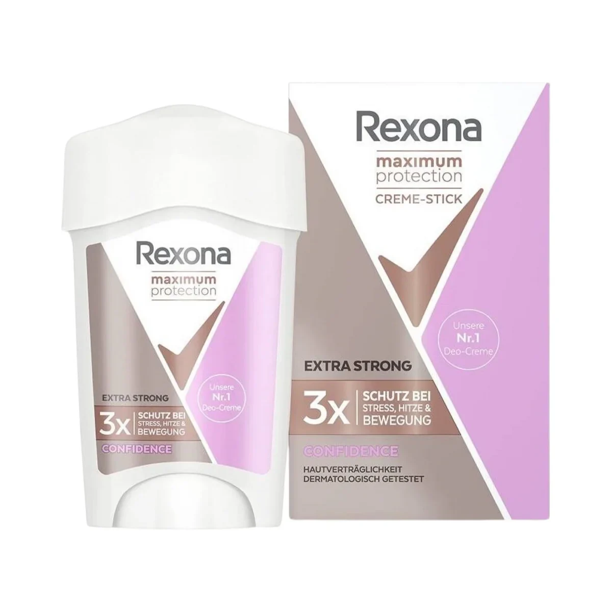 Déodorant stick Rexona Clinical Protection pour femmes Confiance 45 ml