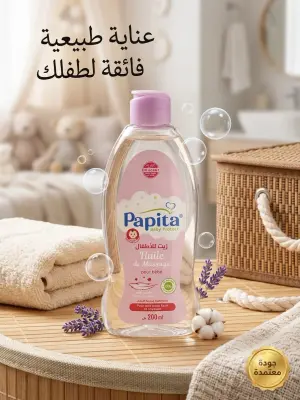 Papita زيت الاطفال 200 ml