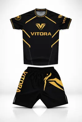 Rashguard and short ( dominator drop )