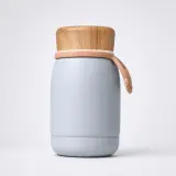 🍶 Mini Gourde Isotherme Design Bois "Mass Action"