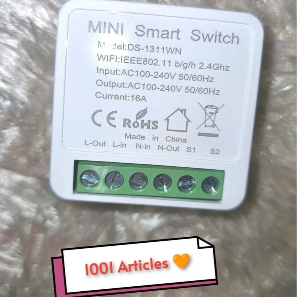 Mini Switch Tuya Smart - WiFi / Zigbee