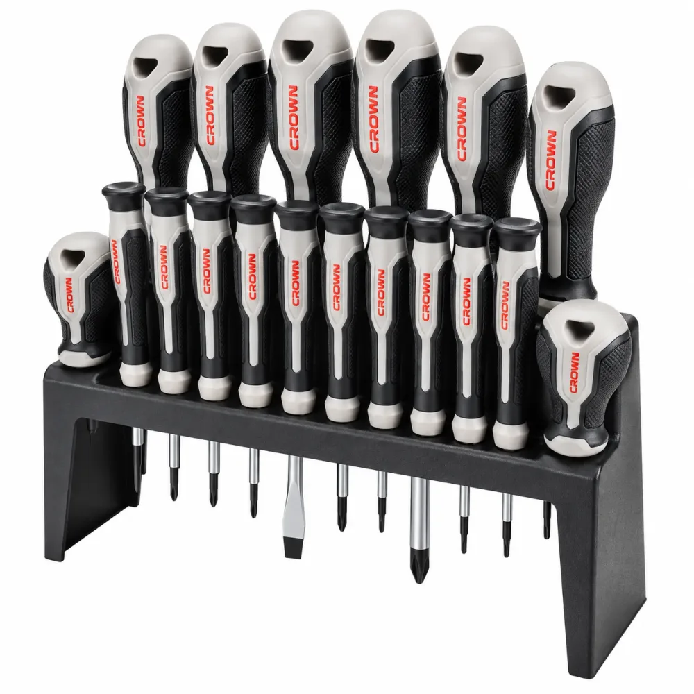 Jeux tournevis CROWN 18PCS CPHDS-AxA18