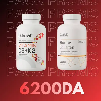 Marine collagene 120 tabs + D3k2 90 tabs