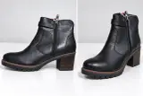 Bottines ARA HighSoft noires à talon – Cuir