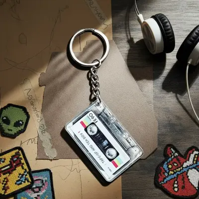 disquette key chain