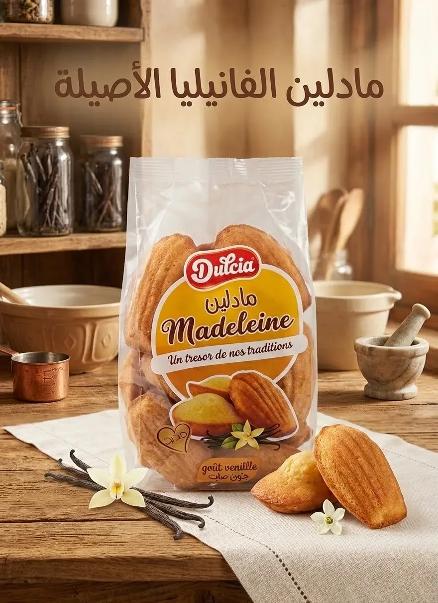 مادلين بذوق 300غ _Dulcia_