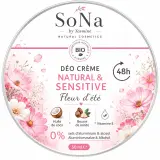 Déodorant crème senteur fleur d'été