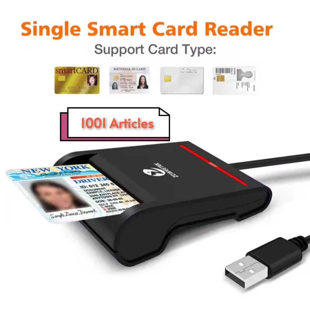 Zoweetek Lecteur de Carte Chifa