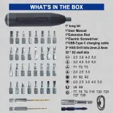 Tournevis Électrique Sans Fil Biyoti 39 en 1 Batterie Lithium 1200mAh – مفك براغي كهربائي