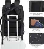 GIEURY sac dos voyage extensible 50L