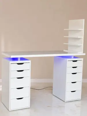 Bureau Alex - مكتب عصري مع أدراج للتخزين