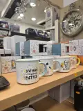 Mug en céramique fleuri "Camping Style" – Collection Botanique
