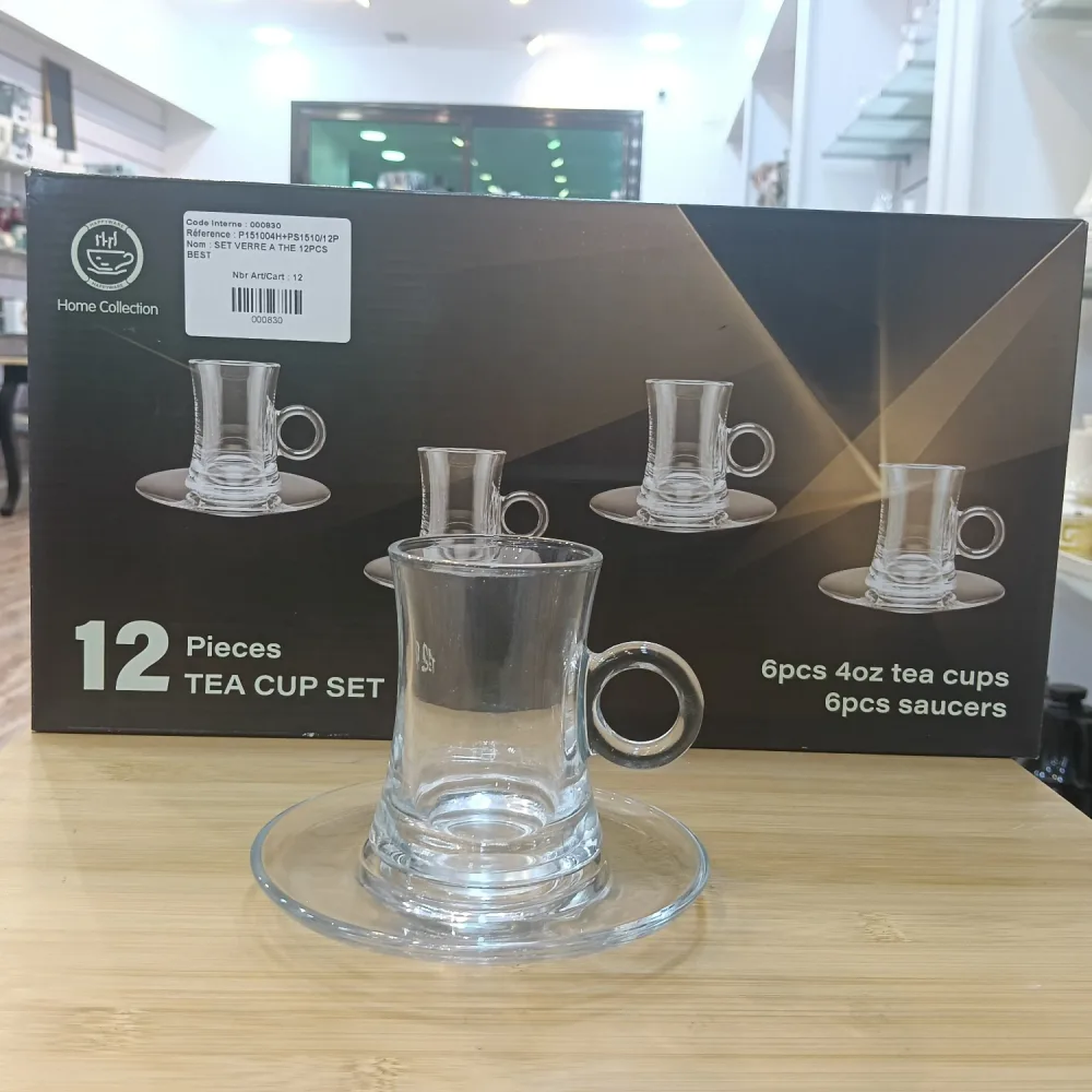 VERRE A THE 12 PIECES