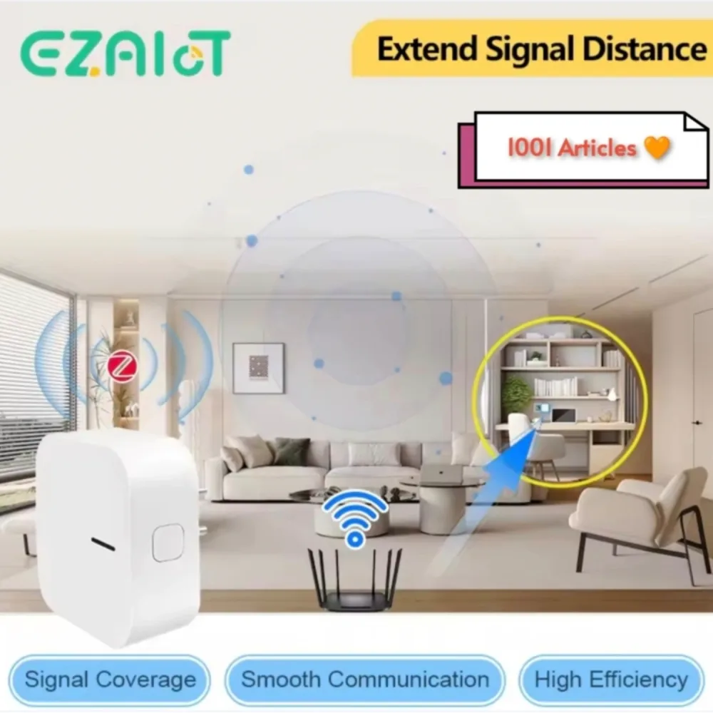 Hub Répéteur du signal Zigbee - Tuya Smart, Amplificateur & Extender
