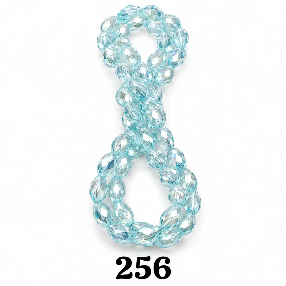 Cristal Goute 8*11 Qty:10 fil