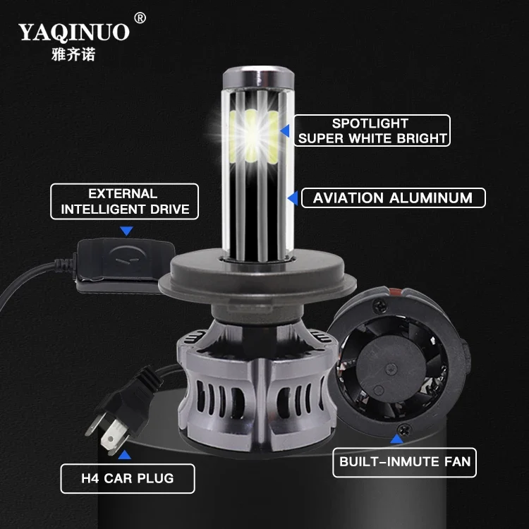 Kit Lampe de phare H1 LED 6 Directions 6000K - مصابيح إضاءة أمامية للسيارات