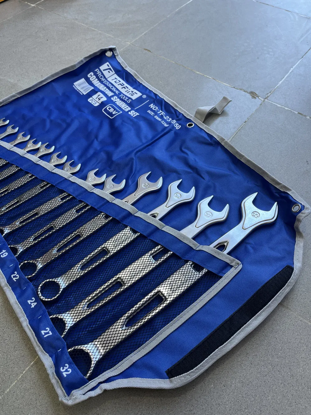 Jeux Cle Mixte 14PCS TOPFINE TF-231550 (8 à 32mm)