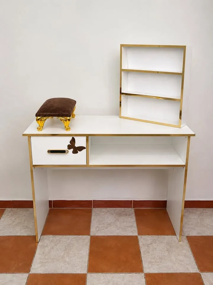 Table d'Onglerie 1 Tiroir avec Présentoir