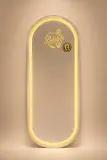 مرآة تزيين قوسية مع إضاءة . (Miroir Lumineux Arqué)
