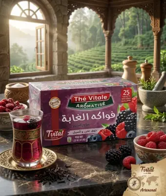 شاي فواكه الغابة(Thé Vitale)
