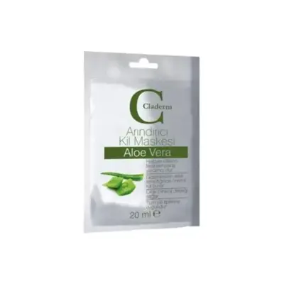 claderm arindirici kil maskesi aloe vera
