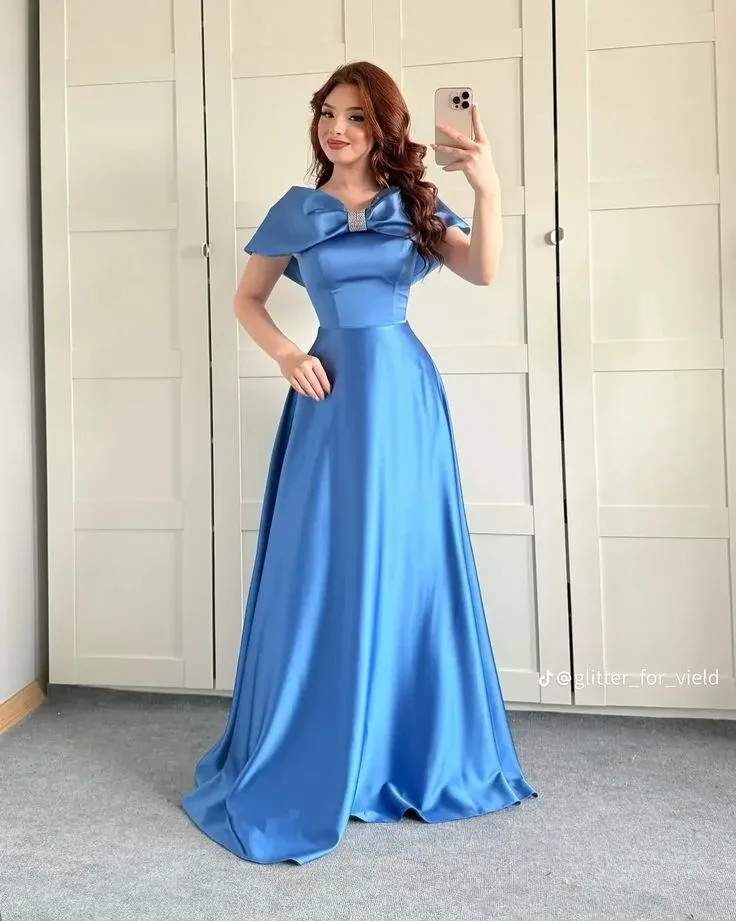 🦋 فستان سهرة الفراشة... أناقة تحلق بكِ في كل مناسبة 🦋
