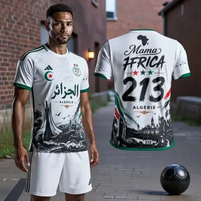 قميص المنتخب الوطني الجزائري 2026   👈    ( توصيل مجاني ) 🛻