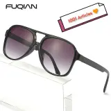 Lunettes de soleil Unisexe, rétro Polarisées, anti reflets. Marque : FUQIAN.