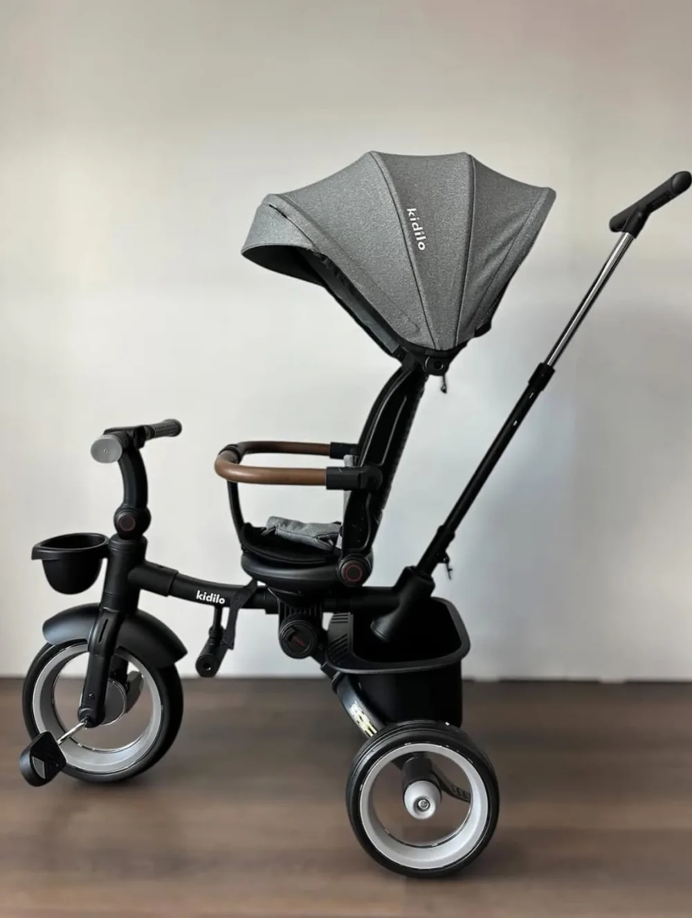 Vélo Poussette 7en1 guidon parental réglable – Kidil0