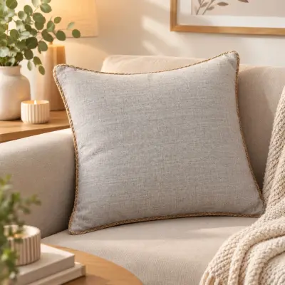 Coussin, décoratif  50 cm sur 50 cm vides