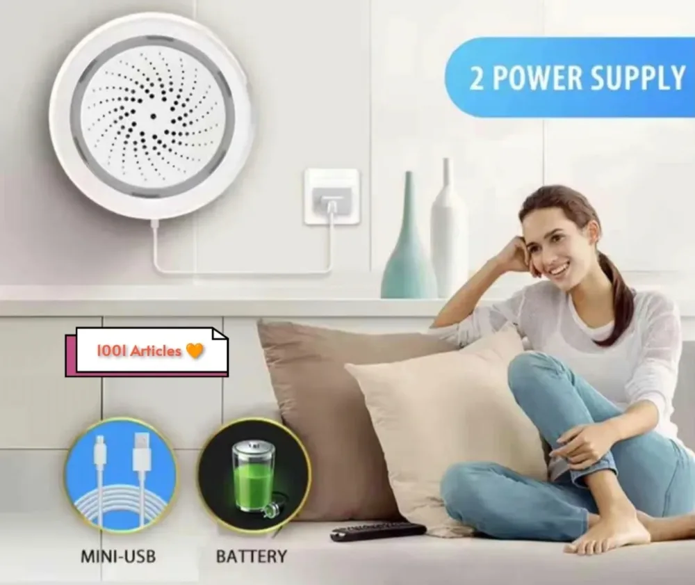 Sirène intelligente (Alarme sonore 🔊) smart Tuya Wifi - 100dB