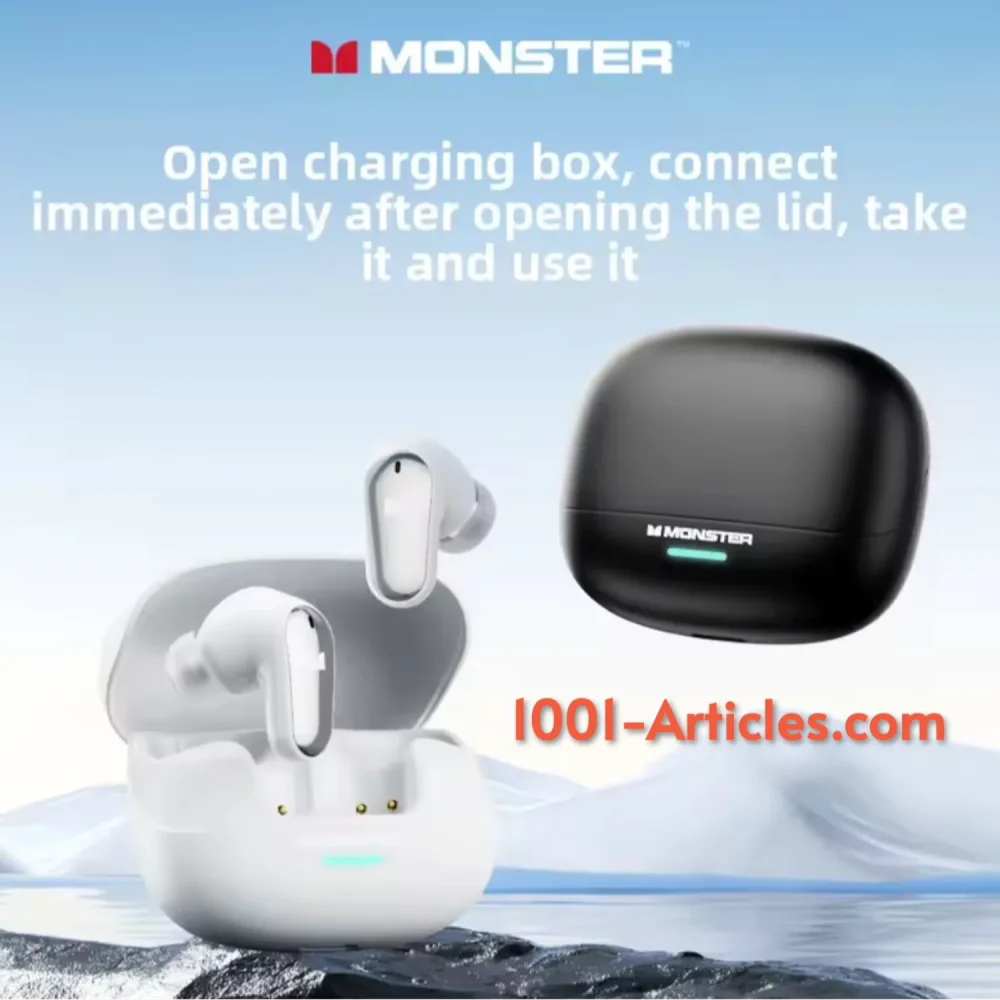 Écouteurs Wireless Gaming, MONSTER MaxStar MQT52