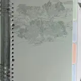 طقم قرطاسية باللون  المريمي