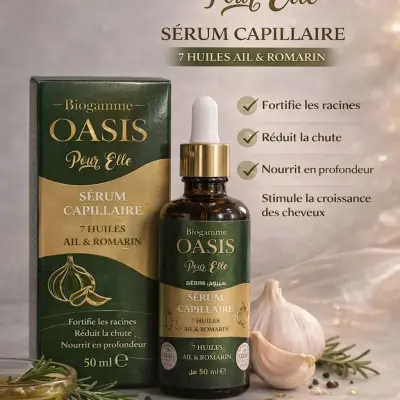 Sérum Capillaire aux 7 Huiles Essentielles – Biogamme Oasis