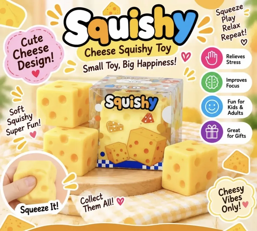 Cheese squishy